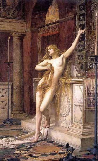 Charles William Mitchell Hypatia oil painting picture